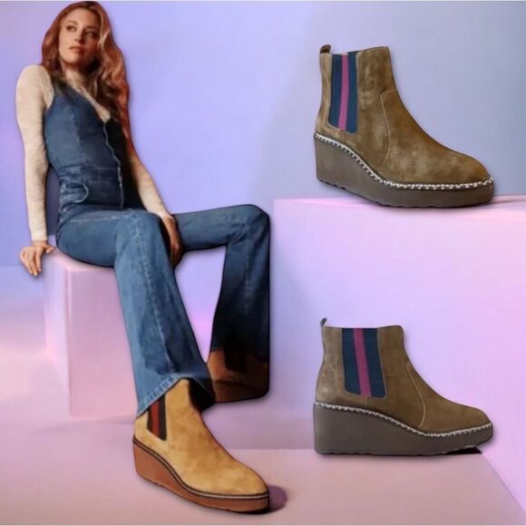 Cecelia New York Gemma Suede Boots in Brown - Picture 14 of 14